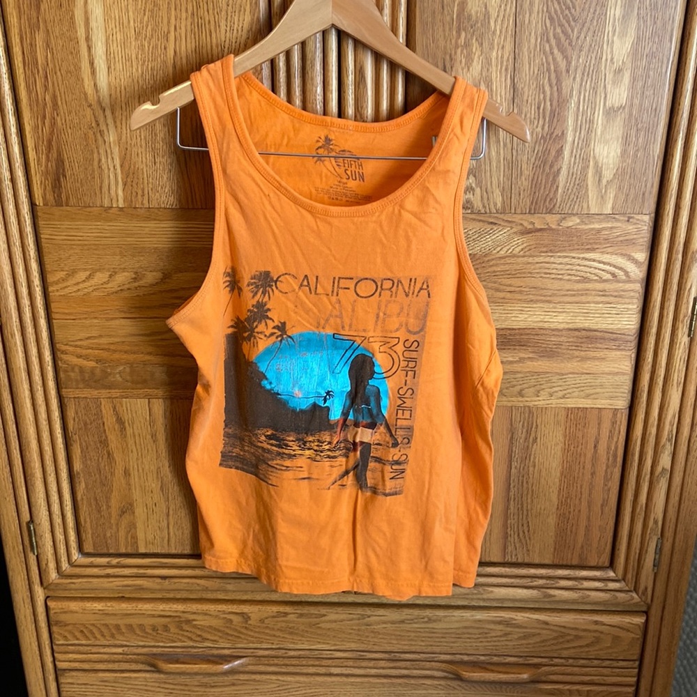 Large “Cali Beach” Tank Top